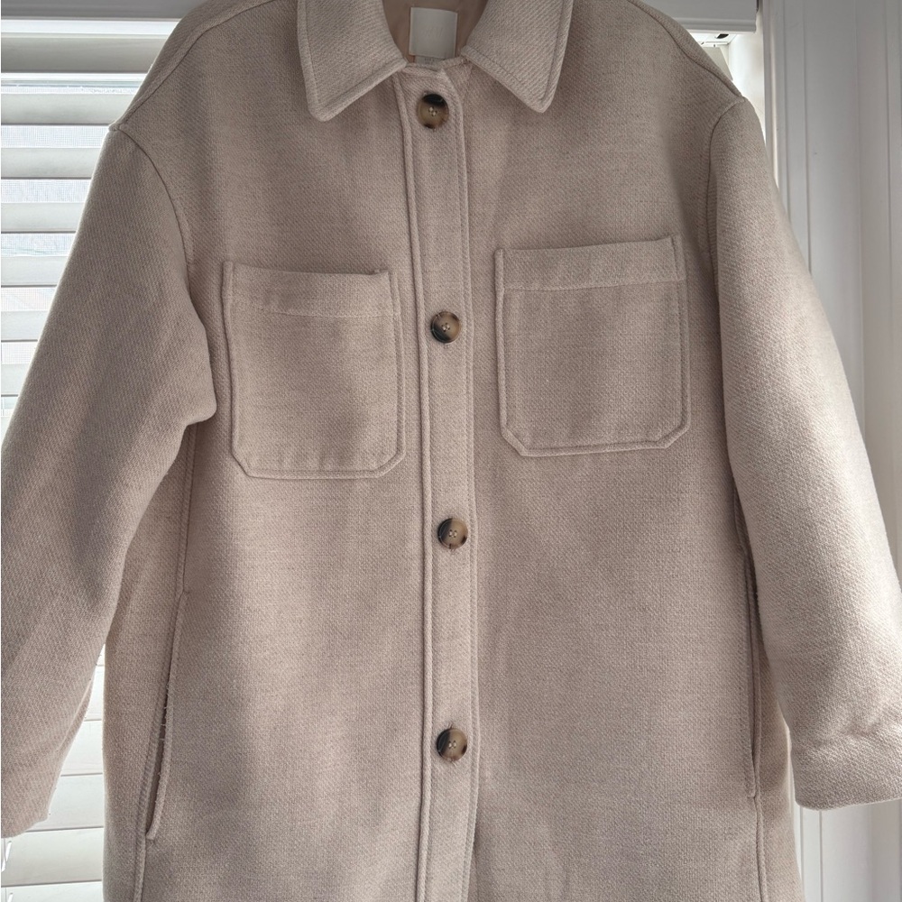 H&M Cream Utility Jacket